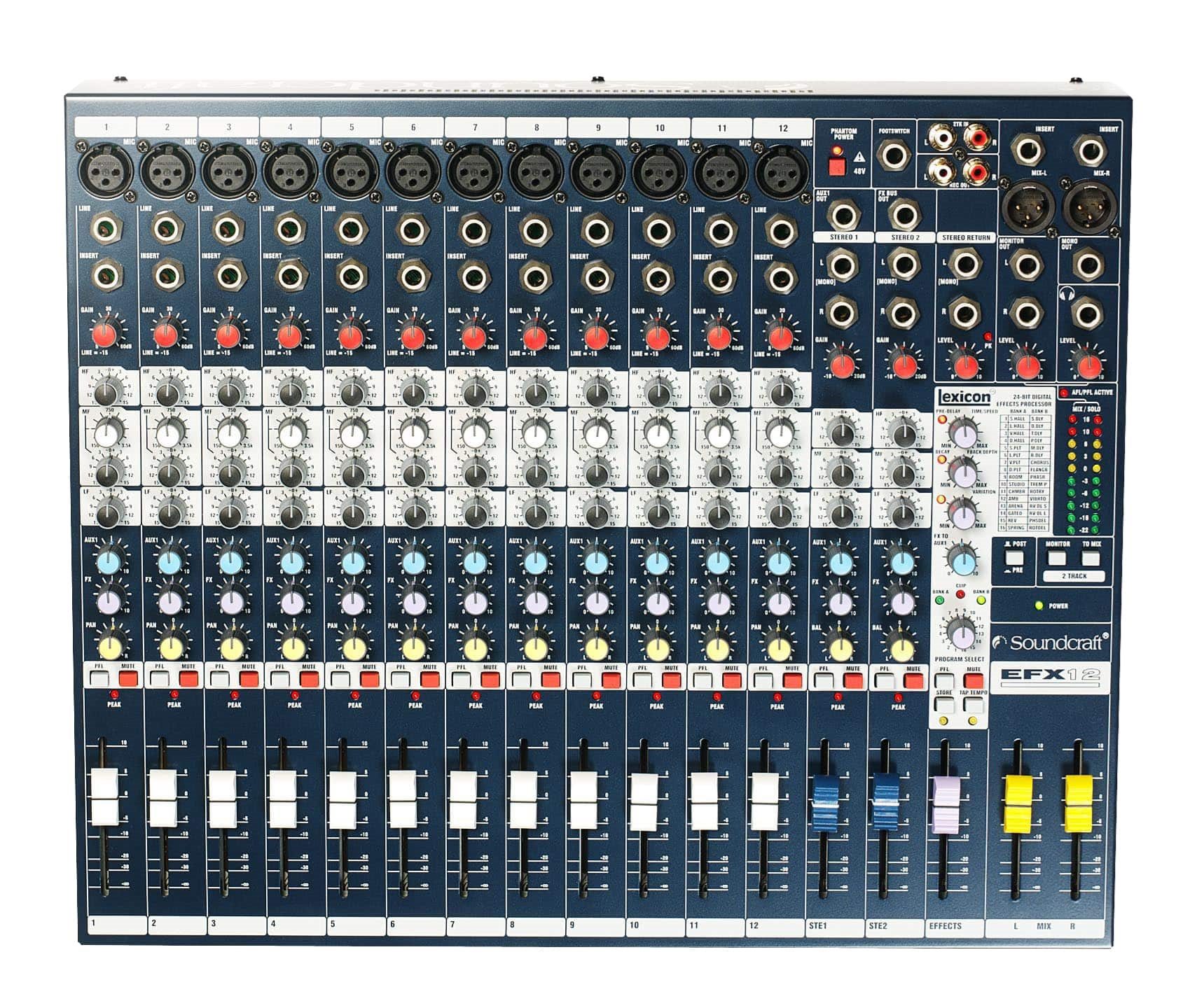 Soundcraft EFX12 Mixer - Image 2