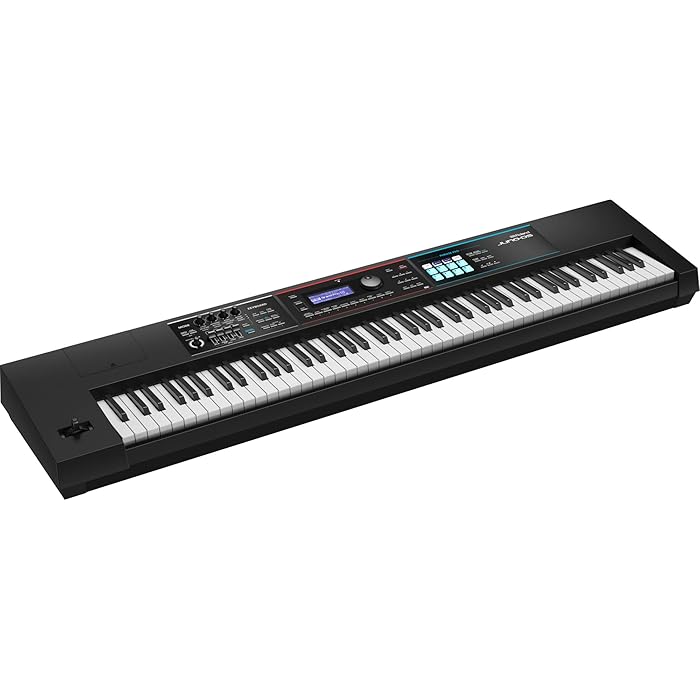 Roland JUNO-DS88 Synthesizer, Easy-to-use 88-note weighted-action mobile synth for bands on the move - Image 2