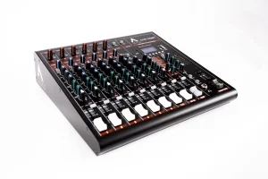 Agera Acoustics CCR-102BT – 10 Channel Analog Mixer w/ FX/BT/USB/SD
