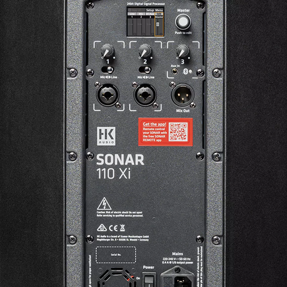 HK Audio SONAR 115 Xi - Active Speaker - Image 2