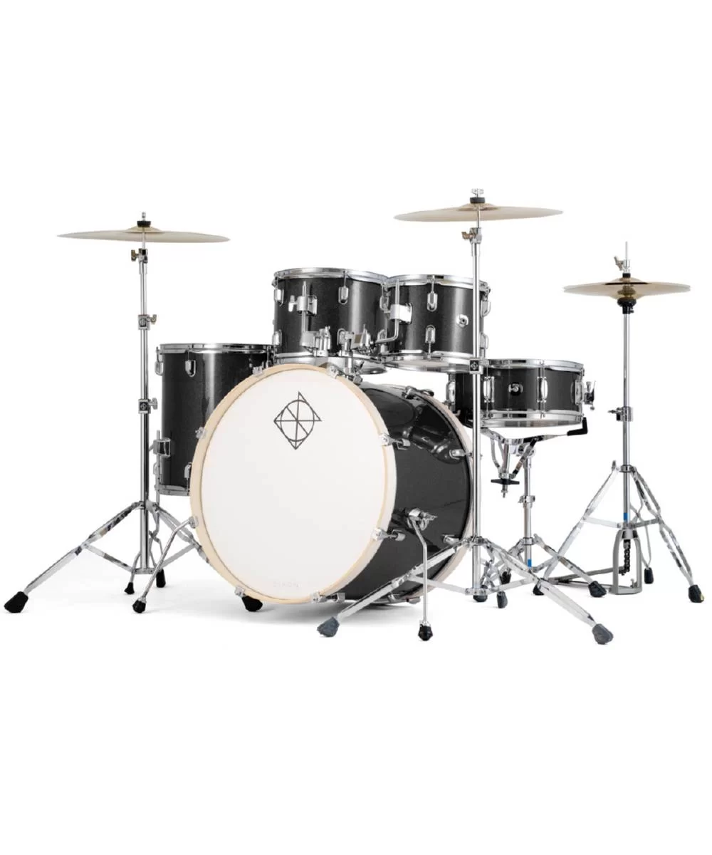 Dixon Drums Spark 5 Piece Poplar Drum Kit With Cymbals