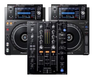 Pioneer 2x XDJ-1000MK2 + DJM-450 Club Combo