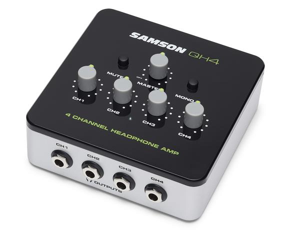 Samson QH4 – 4-Ch Headphone Amplifier - Image 2