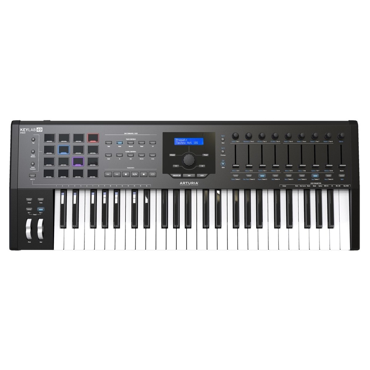 ARTURIA KEYLAB 49 MKII BLACK