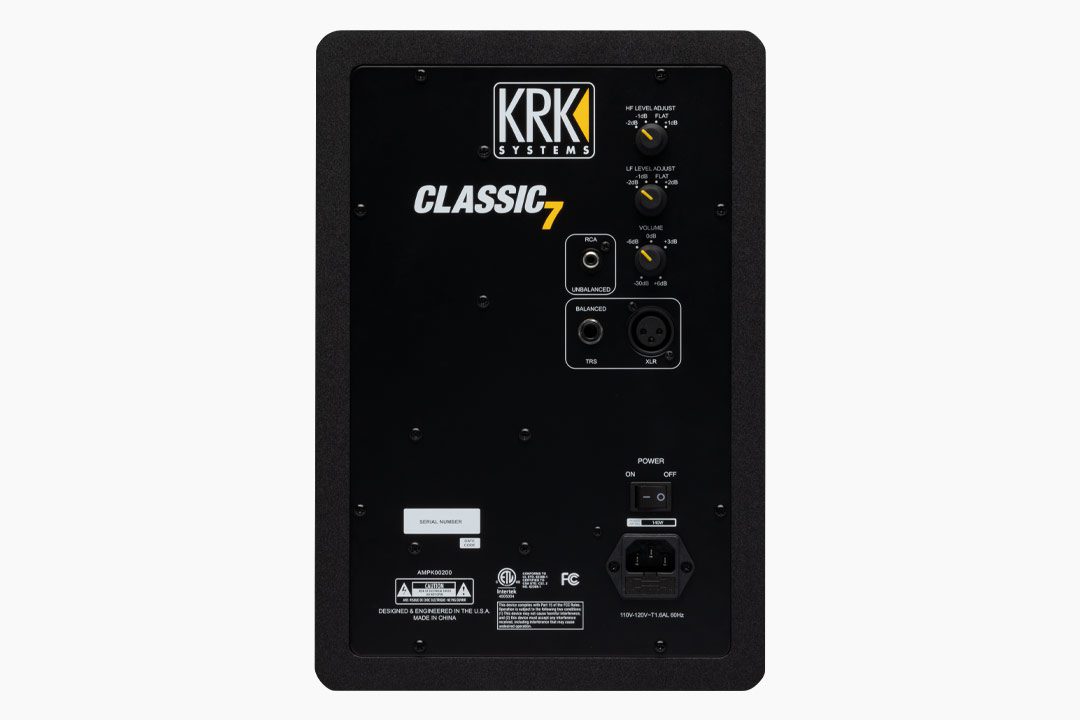 KRK Classic 7 Powered 7″ Studio Monitors (pair) - Image 3