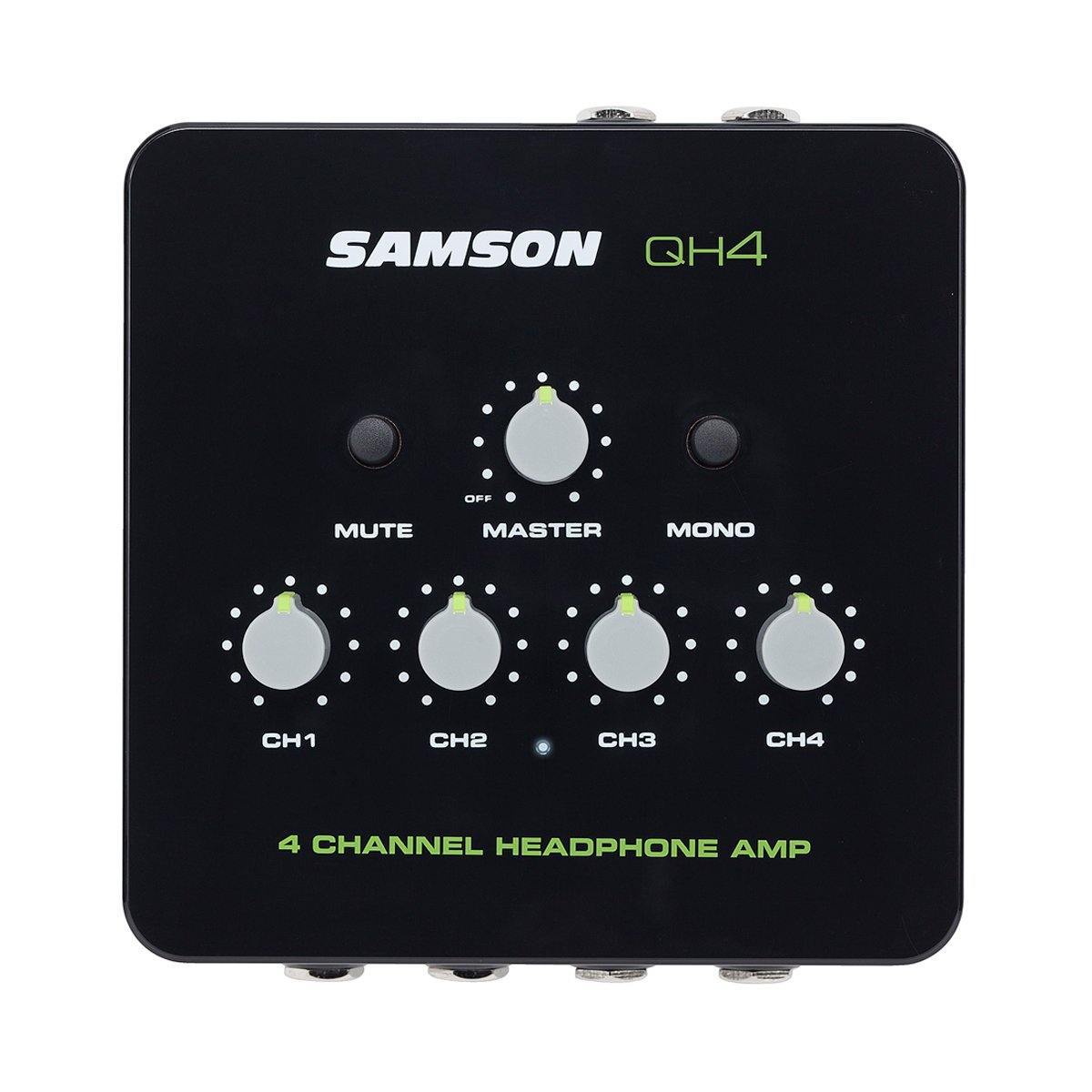 Samson QH4 – 4-Ch Headphone Amplifier