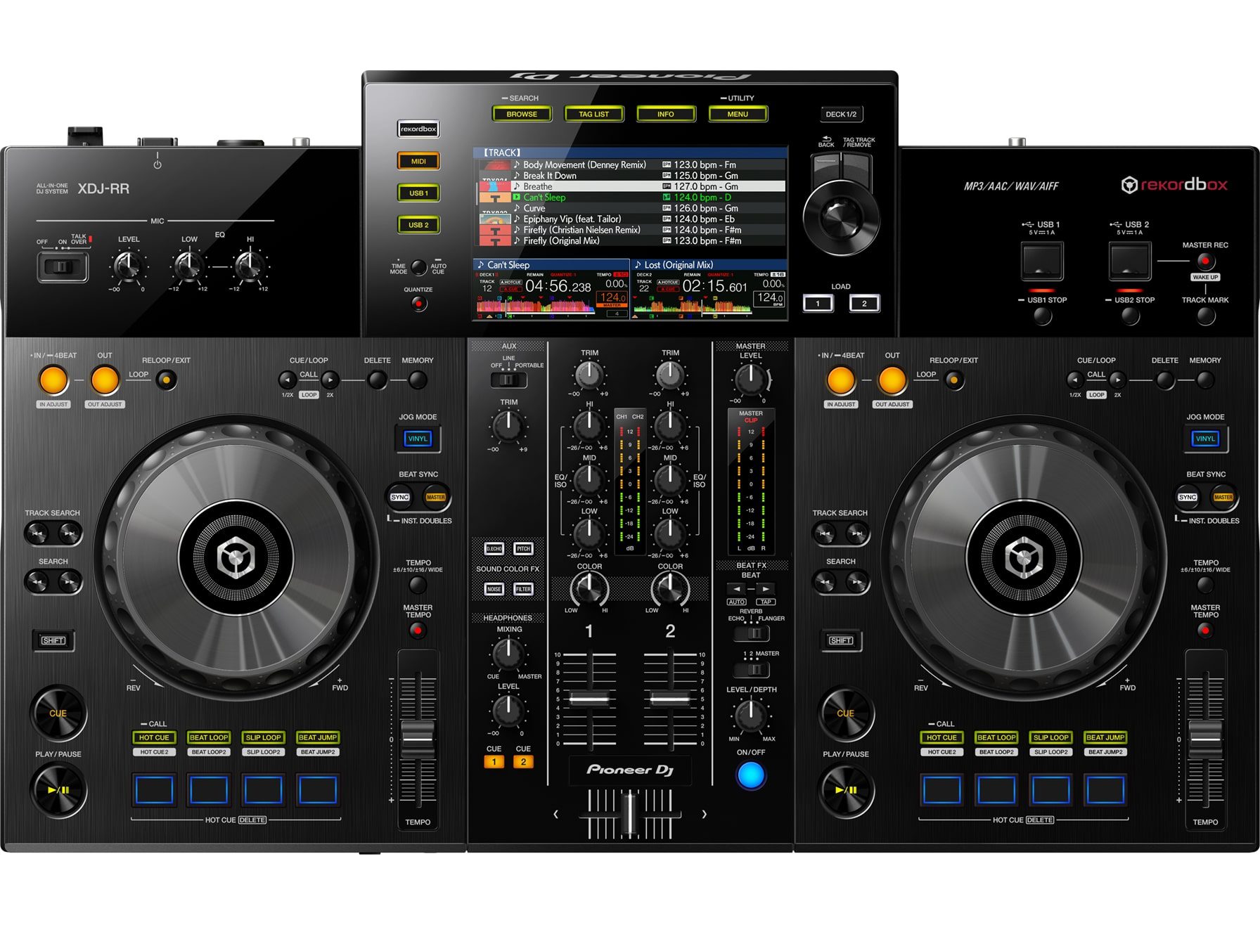Pioneer 2x XDJ-700 + DJM-250MK2 Club Combo