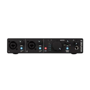 Arturia MiniFuse 2 USB-C Audio Interface (Black)