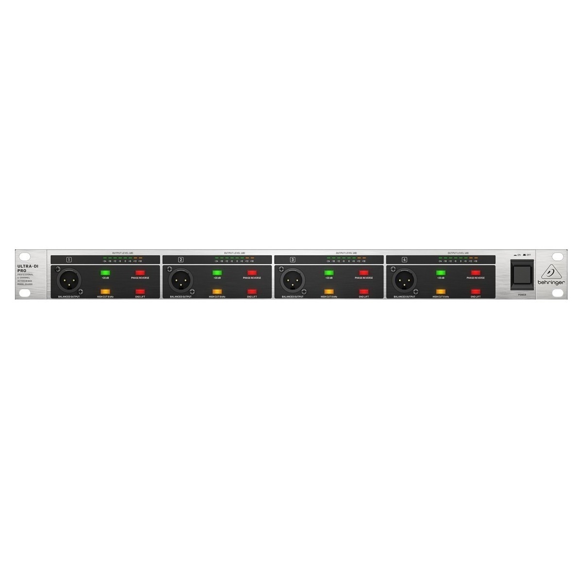 Behringer DI4000 V2 Professional 4-Channel Active DI-Box - Image 2