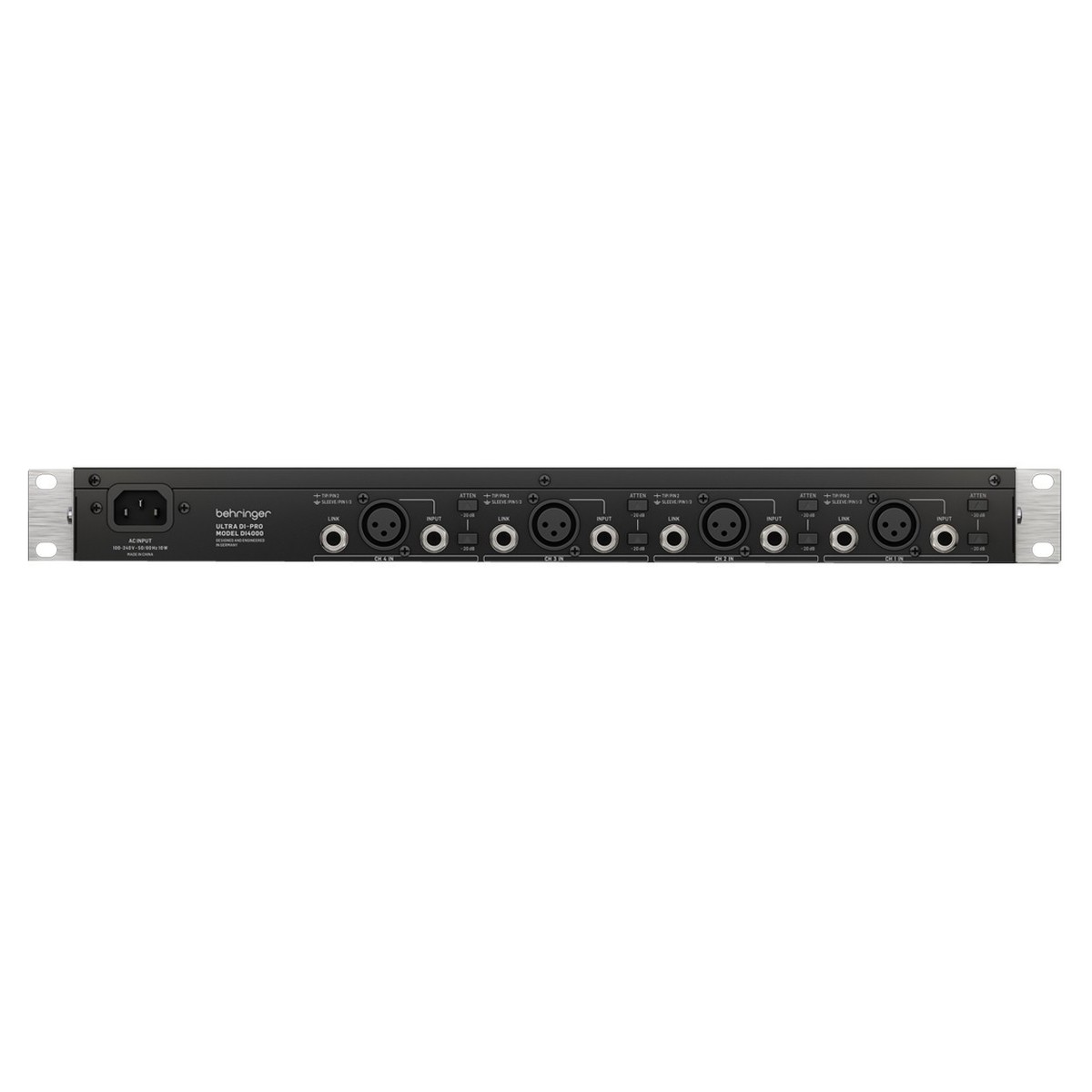 Behringer DI4000 V2 Professional 4-Channel Active DI-Box - Image 3