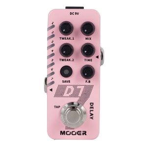 Mooer D7 Delay Reverb, Delay and Echo Effect Pedal