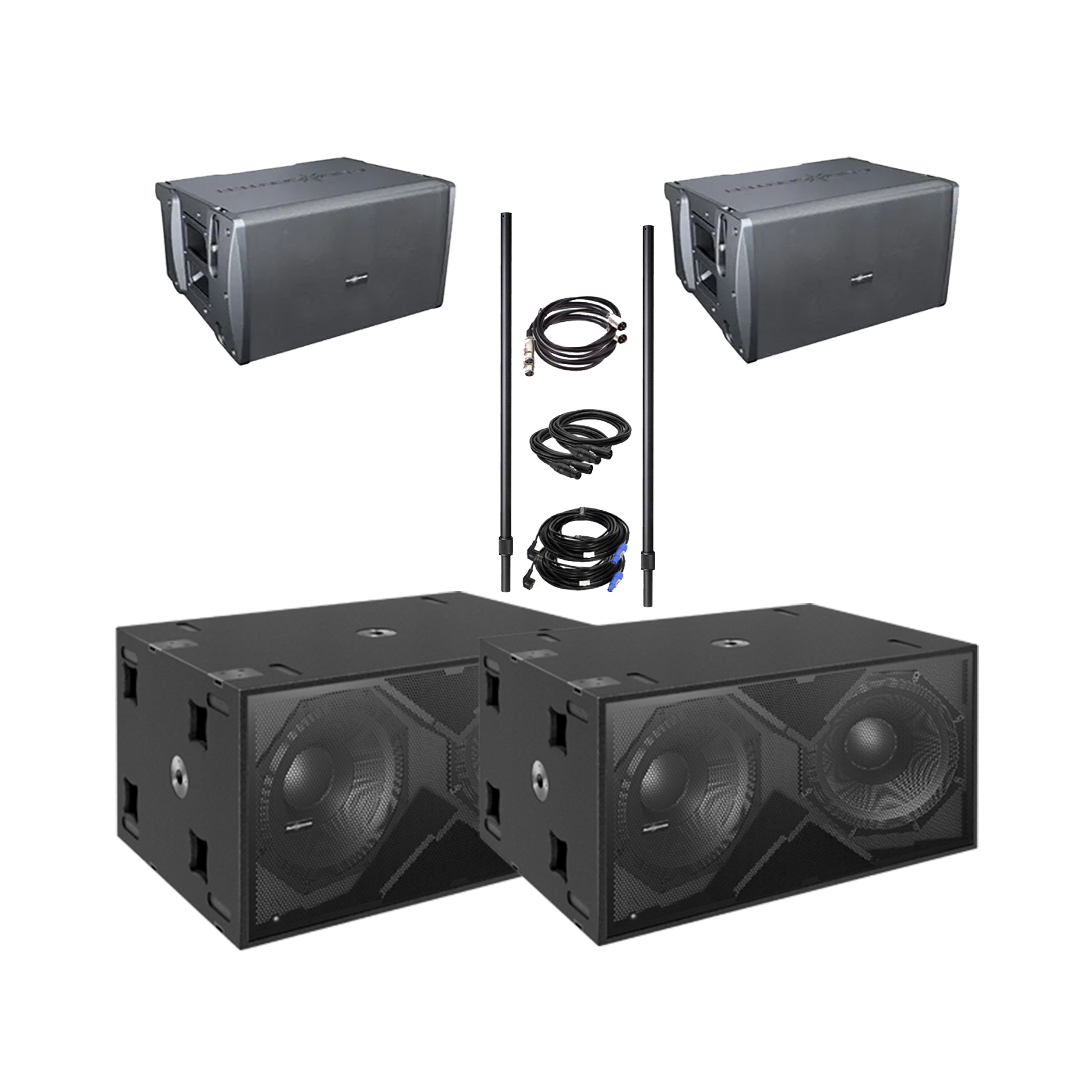 Audiocenter T45-DSP Combo 1 Fully Powered and Processed